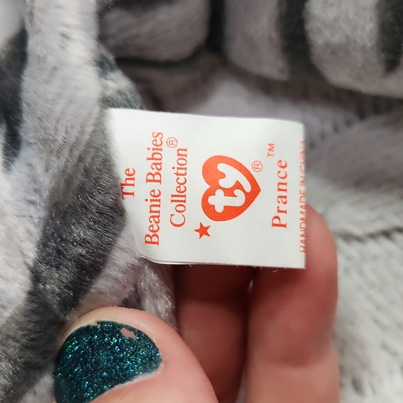 🕸Vintage Ty Beanie Baby "Prance" 1997 P.V.C Pellets - Picture 10 of 11